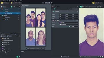 Adding Post Effects and Color Corrections in Lens Studio - Basics With Ben