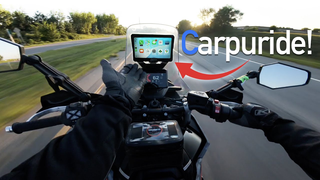 The Best Motorcycle Infotainment System On the Market?  Carpuride W702 PRO - Brutally Honest Review