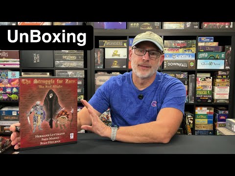 TDG: The Struggle for Zorn: The Red Blight unboxing with Ray