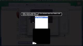 Quick Tip: Setting Up Folder Actions