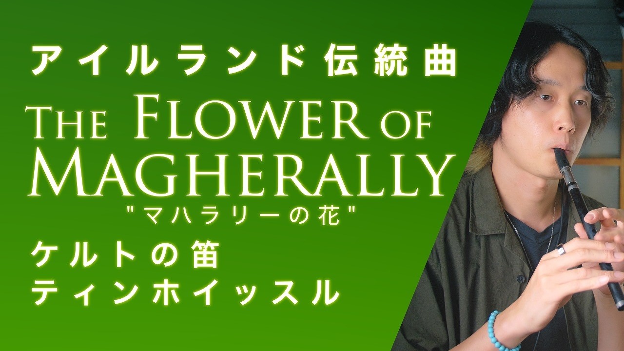 Magherally ケルトの笛で『The Flower of Magherally/マハラリーの花』アイルランド伝統曲 #ティンホイッスル - YouTube