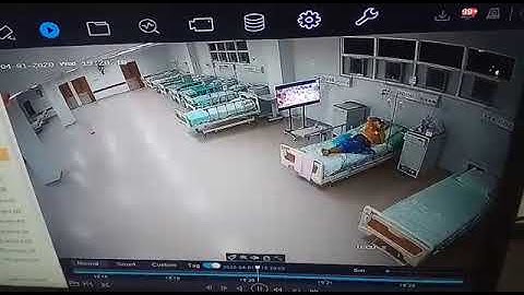 cctv penampakan hantu di rumah sakit