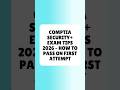 CompTIA Security+ Exam Tips 2026   How To Pass On First Attempt