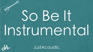 So Be It - Alex Vaughn ft. Summer Walker (Acoustic Instrumental)