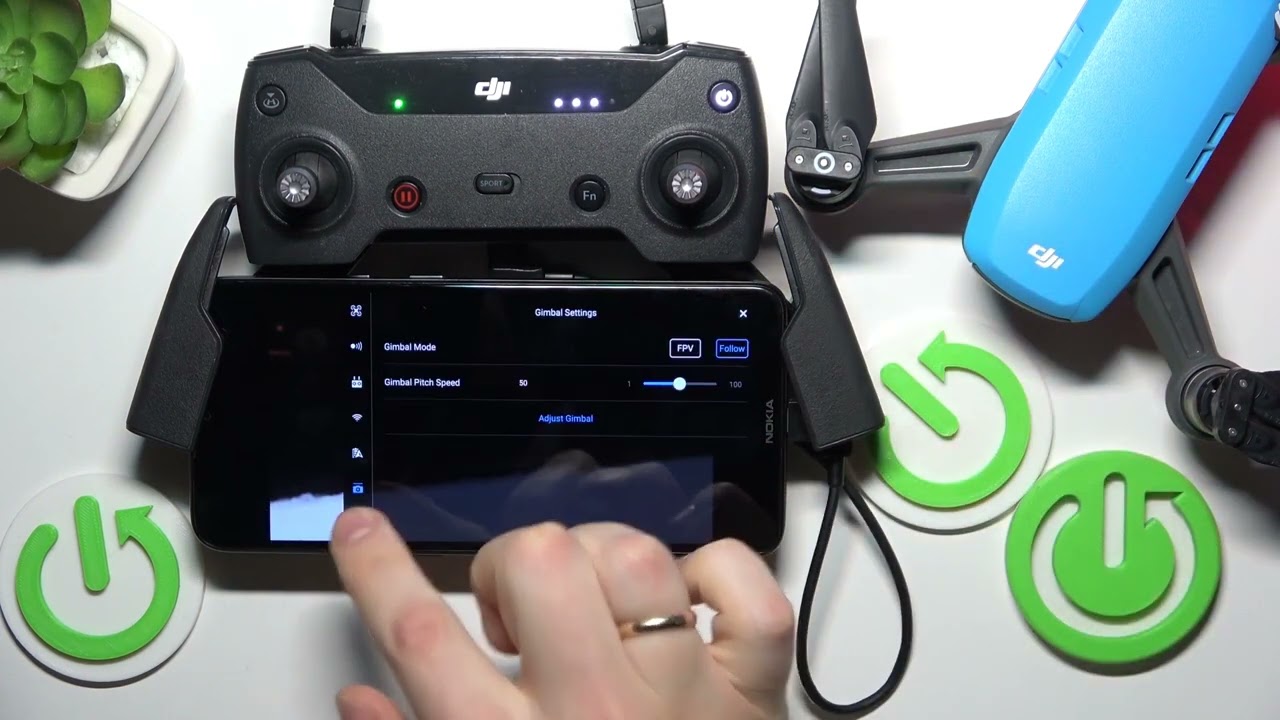DJI SPARK – Cara Mengubah Mode Gimbal (FPV & Follow)