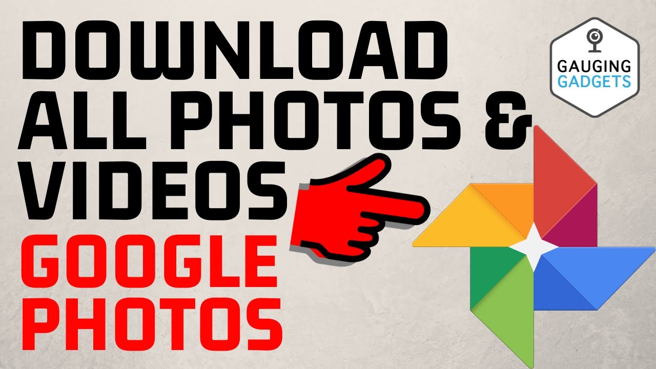 How do I download all my Google Photos backup?