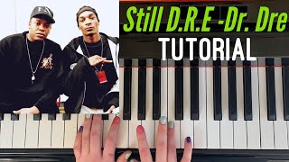 Still D.R.E. - Dr Dre (Piano Tutorial)