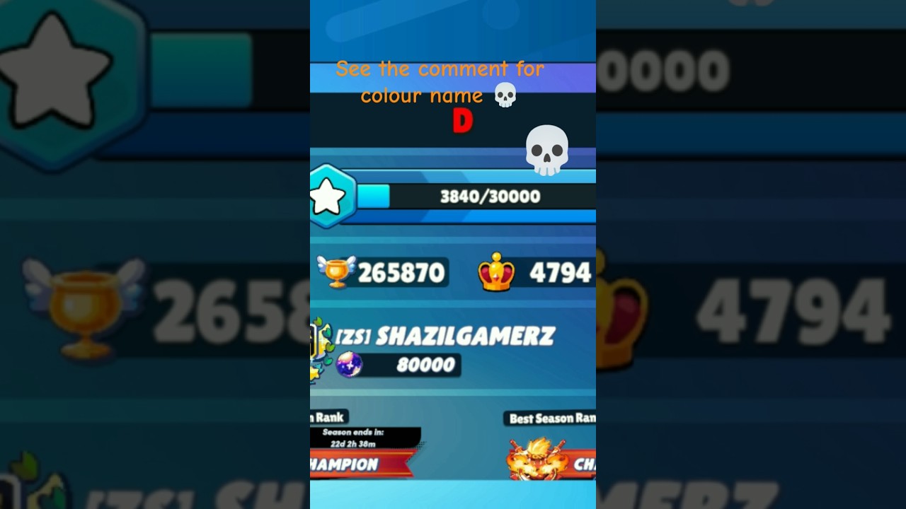 How to get Colour name in Stumble guys 2025/2026💀🐯🔥