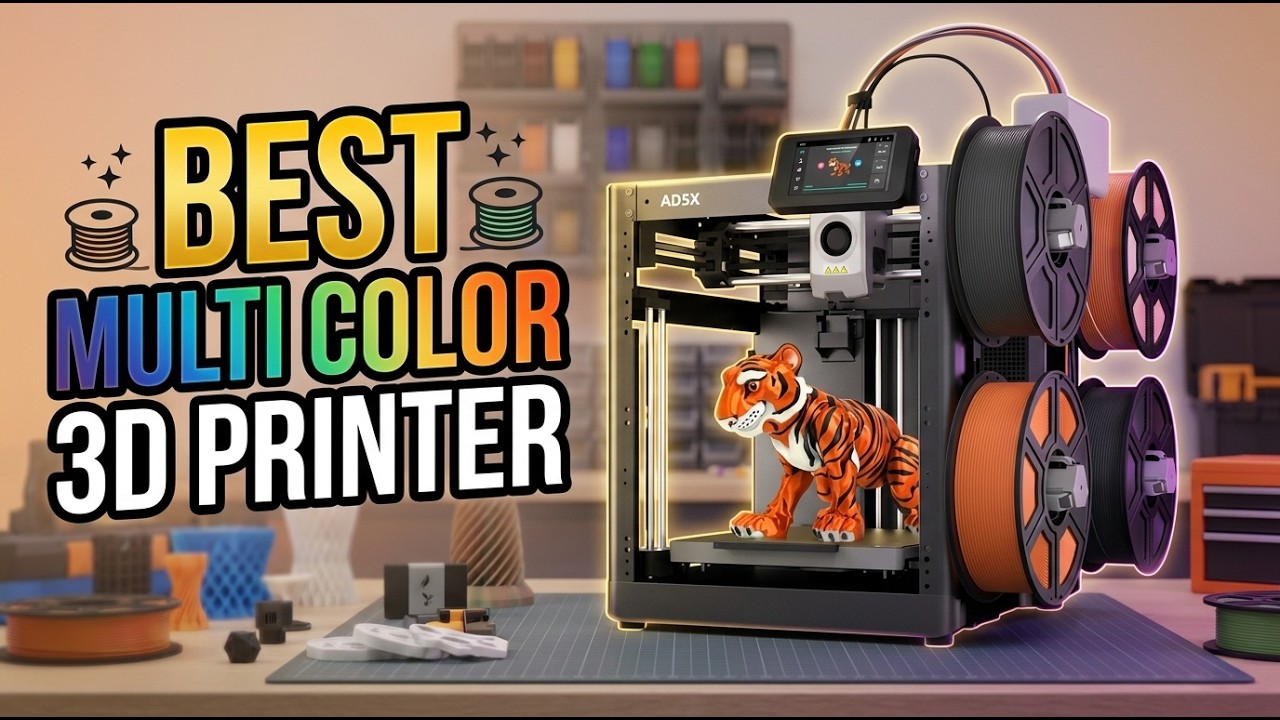Best Multi Color Printing 3D Printer 2026: Top 5 Multi-Color 3D ...