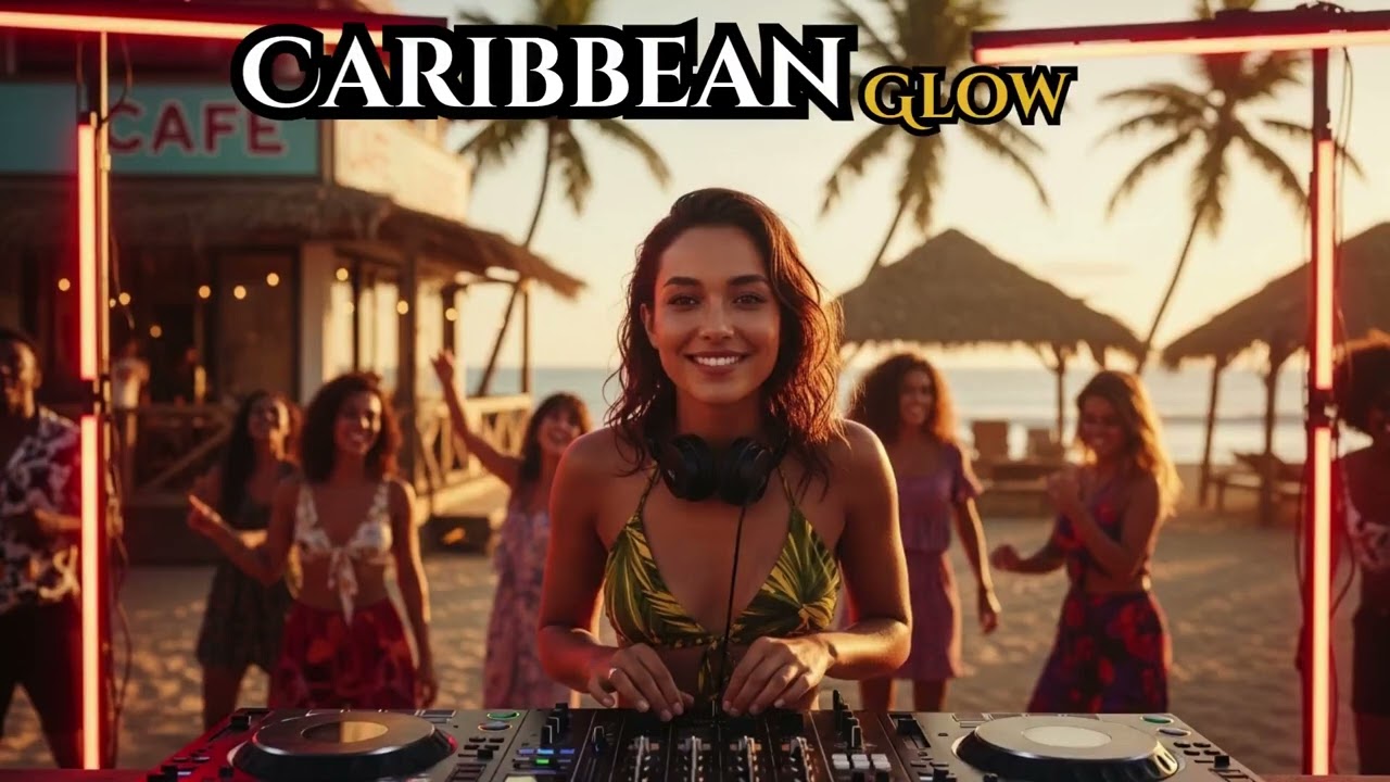 🌙 Caribbean Glow | Música Latina Romántica + Sunset Chill Mix 2025 ✨