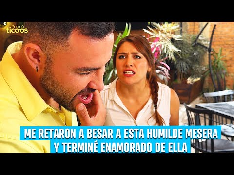 Me retaron a besar a esta humilde mesera y terminé enamorado de ella
