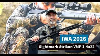 Iwa 2026 New Sightmark Strikon Vmp 1-4X22 Sfp Riflescope And Fmp 1X18 Prismatic Sight