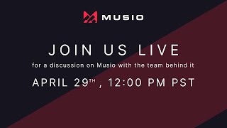 Cinesamples + Musio Live Q&A
Join us for a conversation about all things Musio with the team behind it.
www.cinesamples.com
www.musio.com Cinesamples + Musio Live Q&A