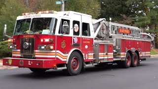 Hartford Fire Department Ladder 5 Responding 10/14/25