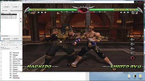 HHBCFG Part 23: How to hack and play as Onaga and Unplayables in Mortal Kombat Deception (PS2)