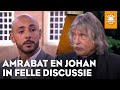 Johan en Amrabat lijnrecht tegenover elkaar in mensenrechtendiscussie | DE ORANJEZOMER