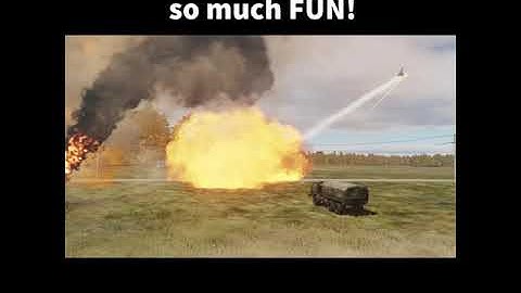 EXLOSIVE FIRE SUPPORT HELO! SHOT DOWN! DCS: UH-1H Huey #shorts #DigitalCombatSimulator