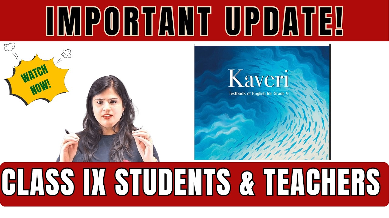 Kaveri NEW Class 9 English Book! 🚨 Explained Line by Line! for Students ...