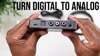 Convert Optical Out To Analog Audio For TV's or Anything With Digital Only Outputs (DAC)