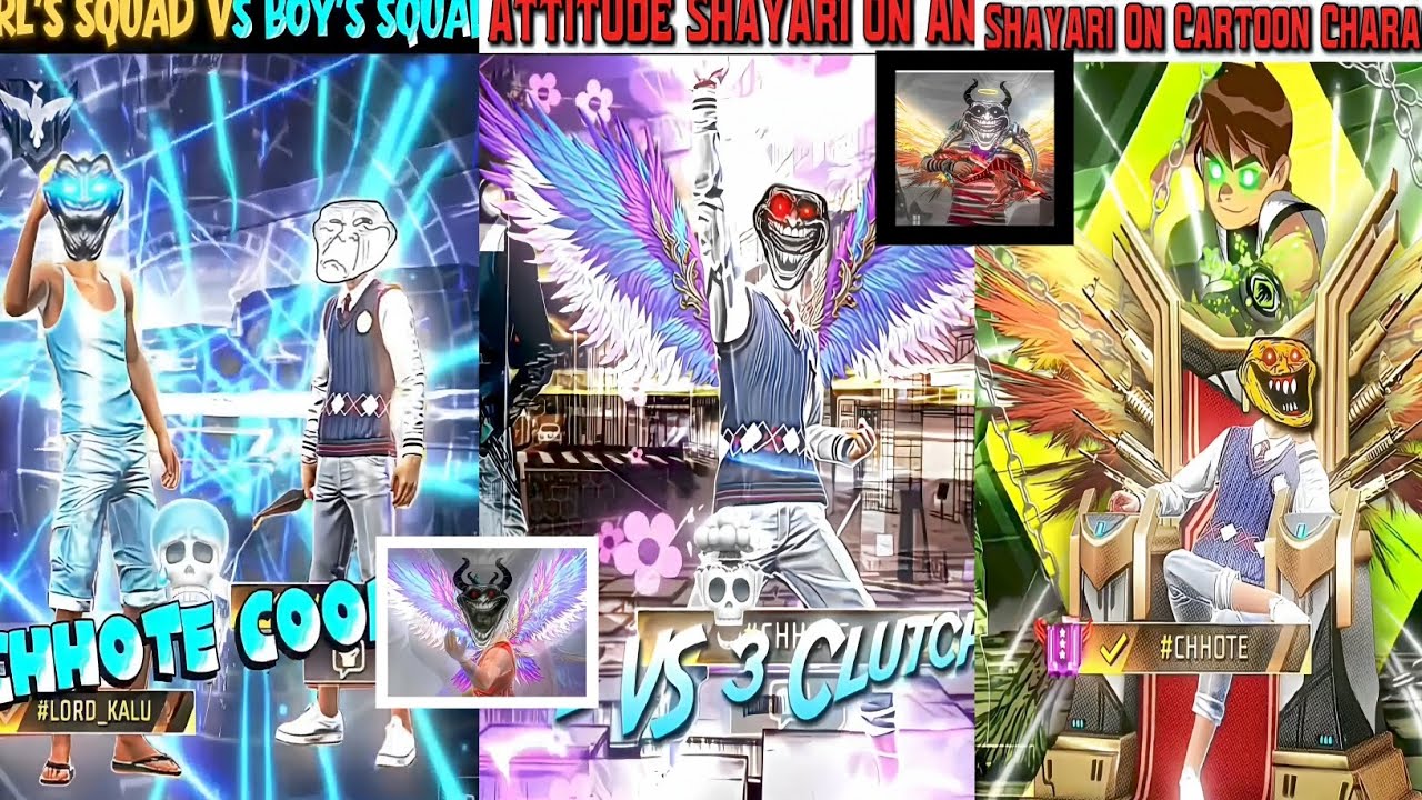 Friend VS Best Friend (Part-2)👉💀Girls Name Bio👩🏻☠️Wait For Kaluuu 😮‍💨🤧Disturbing Things Of FreeFire😭