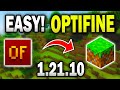 How To Install OptiFine for Minecraft 12110 SO EASY 