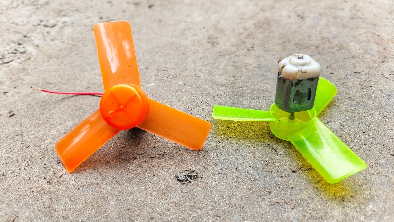  ৩০ টাকার দিয়ে ২টি ডাবল ফ্যান তৈরি করা পদ্ধতি শুধু মোটর ব্যাটারির সাহায্যে 😱