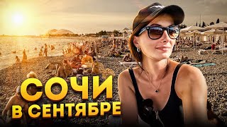 #СОЧИ В СЕНТЯБРЕ: МАМАЙКА 🏖️ КУБА, ЛАСТОЧКА, МАМАЙСКИЙ 🌊 Какое море сегодня? #сочи #мамайка