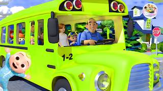 🚍 [4 MINUTE LOOP] Wheels on the Bus Sound Variations Remix 🎶 | Fun Music Versions | JollyMixKidsTv