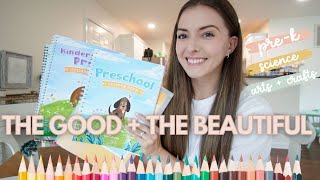 THE GOOD AND THE BEAUTIFUL HOMESCHOOL CURRICULUM REVIEW ✏ | preschool, kinder prep, science, crafts