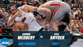 Kyle Snyder vs. Connor Medbery: 2017 NCAA title match (285 lbs.) Information