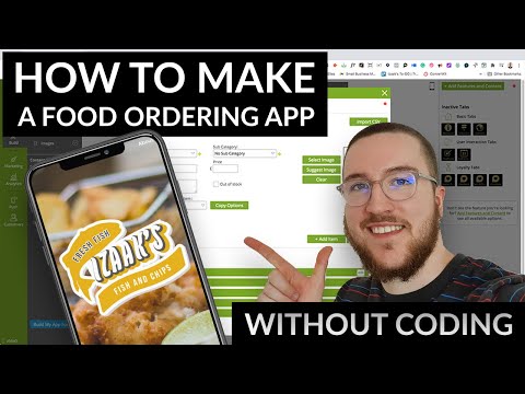 How To Make A Food Ordering App - Without Coding