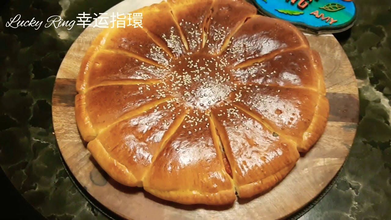 花型葱花火腿面包 Pepperoni Flower Bread Youtube