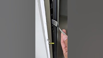 Put a Fork in the Door and Protect Your Home Like Never Before #shorts #trending