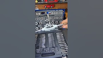 Huge tap and Die Set #automotivetools #restoration #mechanic #mechanicequipment