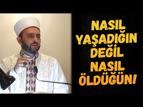 ALLAH BİZE İMANLA ÖLMEYİ NASİP ETSİN! | Halil Konakcı Hocaefendi