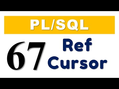 วีดีโอ: เคอร์เซอร์อ้างอิงใน Oracle คืออะไร