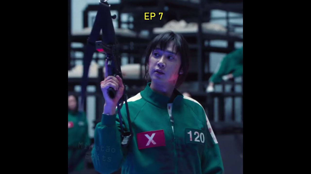 Player 120 Glow Up Round 6 Round6 Squidgame Shorts Netflixseries Edit