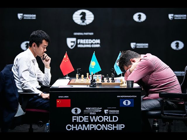 Congratulations to Liren, Ding for this masterful move which crowned him  the 2023 World FIDE Chess Champion! : r/AnarchyChess