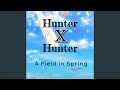 Hunter x hunter a field in spring