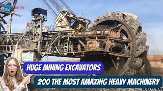 200 The Most Amazing Heavy Machinery In The World ▶ Huge Mining  Excavators