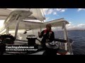 Apprendre la voile  prendre un ris sur catamaran