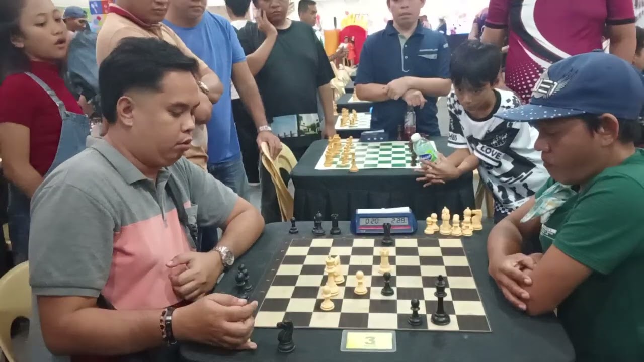 AGM Kenneth jhon tabada Vs Ronnel Alsado 12th Jan Mar Rapid Open chess tour.