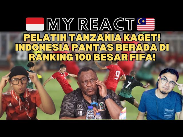 PELATIH TANZANIA KAGET! INDONESIA PANTAS BERADA DI RANKING 100 BESAR FIFA! class=