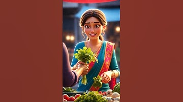 Indian girls  sabji marketing #girl #shortsfeed #animation #shorts