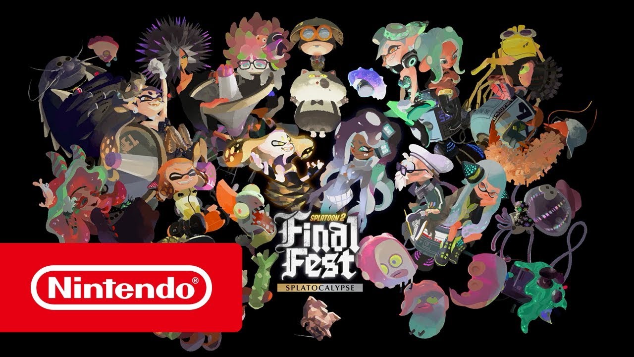 Forskel Lamme Køre ud Splatoon 2 - Final Fest "Splatocalypse" (Nintendo Switch) - YouTube