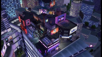 The Sims 4 Fantasy Save File: Cybershuno Pt.3 Fashion District