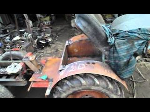 Мини трактор!!! .Делаем облицовку трактора.!!!