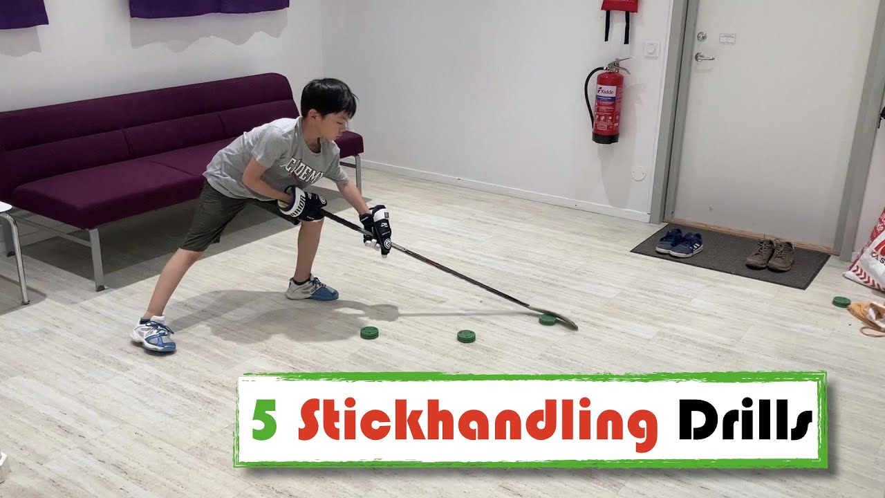 5 Stickhandling Drills Focusing on Touches and Spin Control 8 years