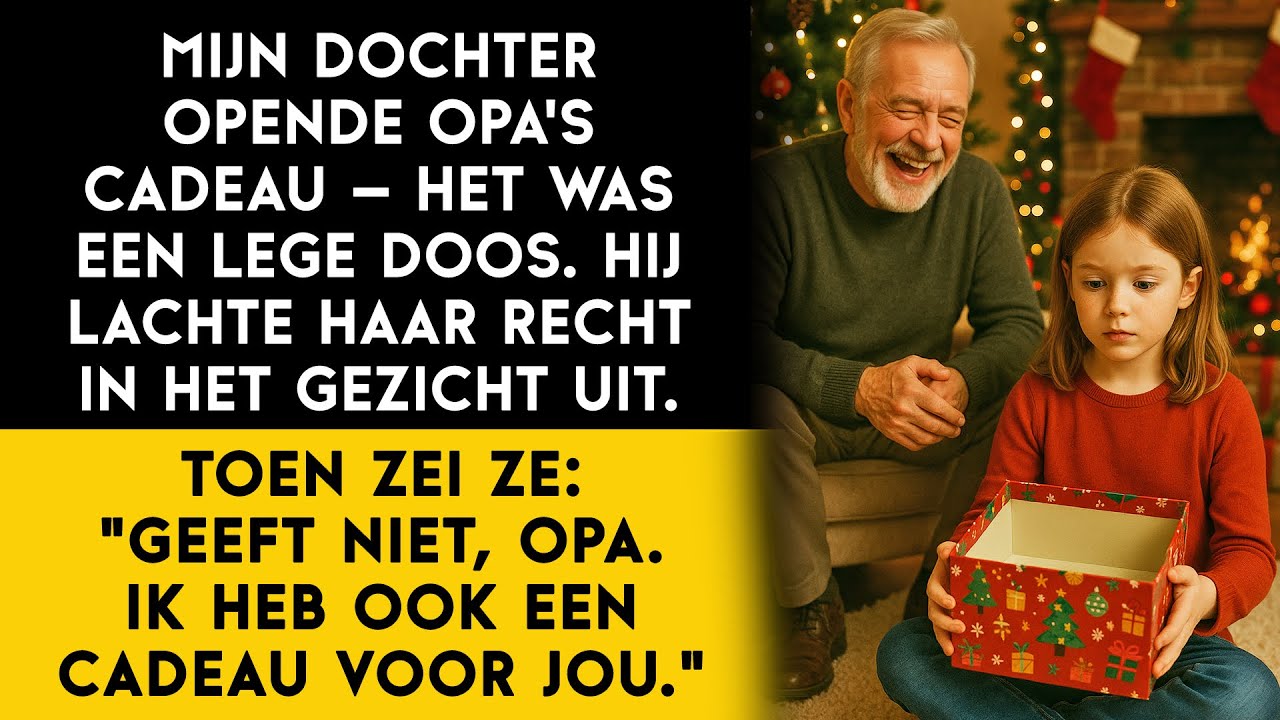 Wat mijn dochter aan opa gaf, maakte hem stil en bleek