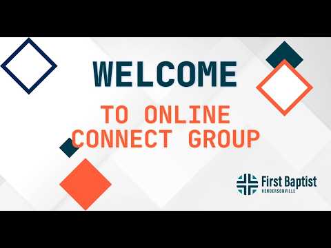 Online Connect Group - July 12, 2026